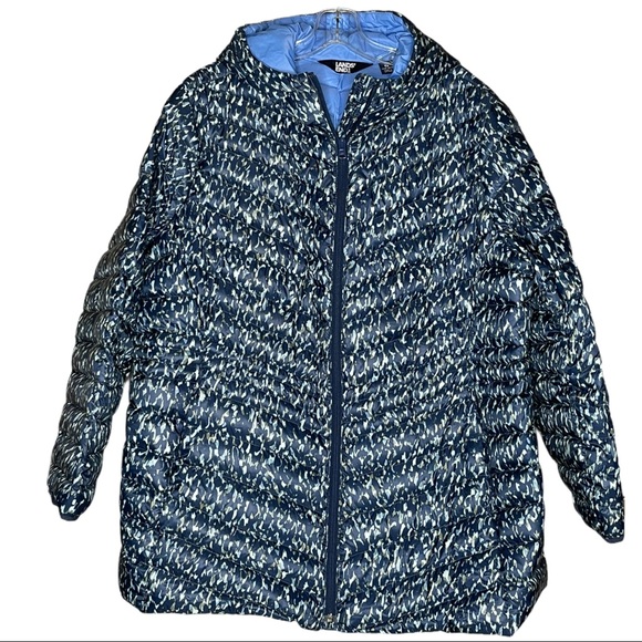 Lands' End Jackets & Blazers - Lands End Ladies Puffer Coat Sz 1X